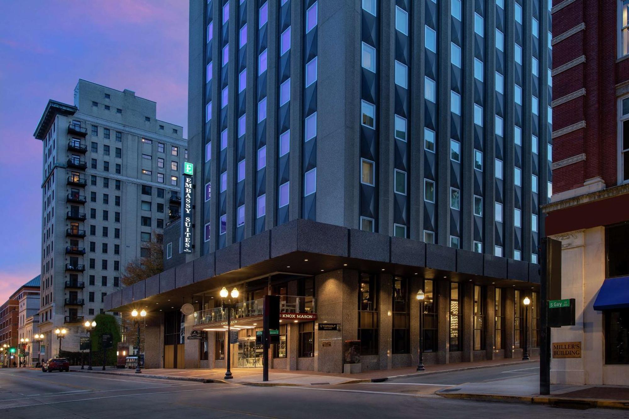Embassy Suites By Hilton Knoxville Downtown Exterior foto